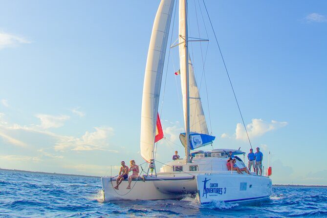 Luxury Sailing Experience to Isla Mujeres with Lunch & Open Bar - A luxury catamaran day that feels easier than doing it on your own