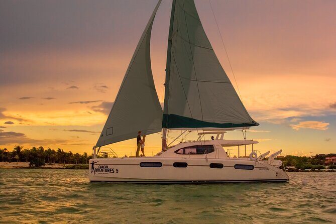 Luxury Sunset Cruise from Riviera Maya - What you really get for $119: pickup, drinks, and snack reality