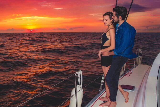 Luxury Sunset Sailing Cruise in Cancun with Light Dinner and Open Bar - The Sailing Part: Cancun Skyline Sunset, Plus an Isla Mujeres Angle