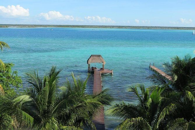 Magical BACALAR TOUR with Pontoon Boat ride. (Transportation + Breakfast + Food) - Bacalar Town and the Lagoon’s Natural Pool Time