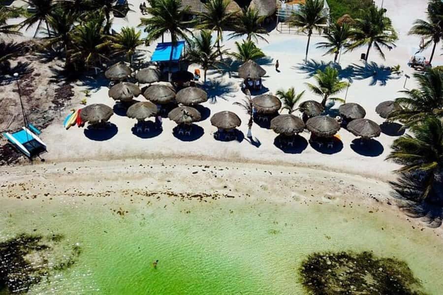 Mahahual: All-Inclusive Costa Maya Beach Break with Open Bar - Beach vibe in Mahahual: shallow sand dunes and that family-friendly edge