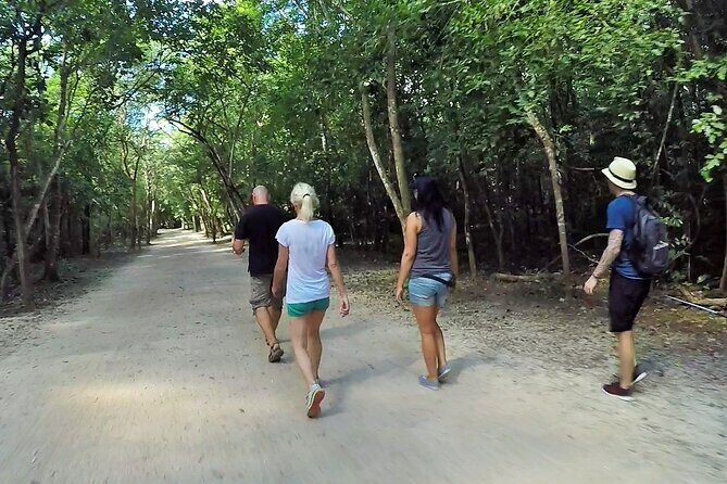 Maya Adventure from Cancun Coba and Tulum Ruins with Cenote swim - A 10-hour Maya route: Coba, Tulum, then Yax-Muul cenote