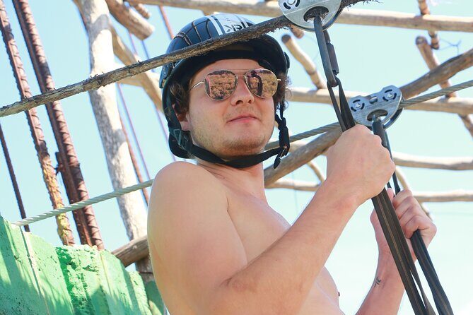 Maya ATV with Cenote and Zipline from Tulum - The underground cenote swim: cool water, practical prep