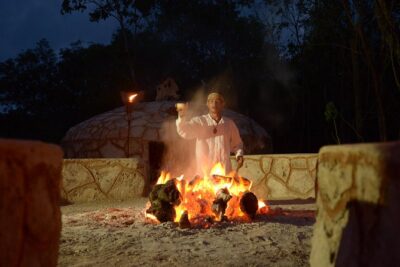 Maya Temazcal Night Ceremony from Cancun with Cenote Swim and Dinner - Inside the fire ritual and temazcal: heat, meaning, and safety