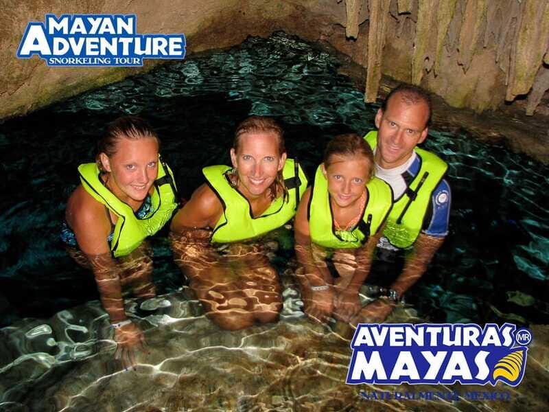 Mayan Adventure - 3 different snorkeling sites in one day! - Stop 1: Underground River and Jungle Cenote Atmosphere