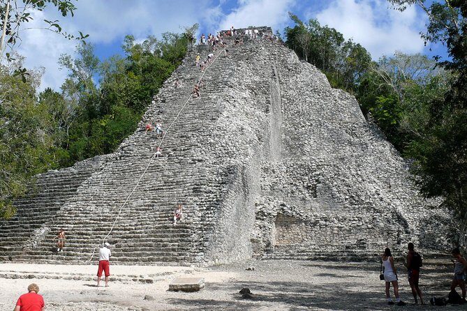 Mayan ancient tour. Tulum, Coba, a mystical cenote and Playa del Carmen tour. - Entering the Tulum Ruins on the Caribbean Bluffs