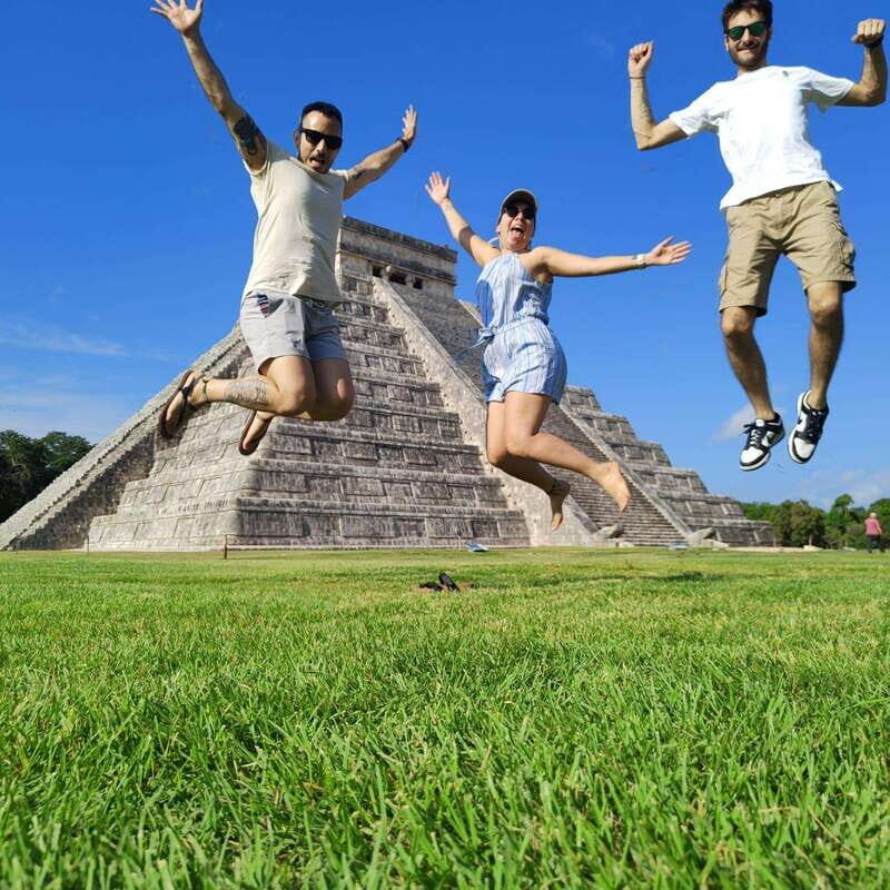 Merida: Chichen Itza Cenote, Food Experience & Izamal - The Private Cenote Stop: Cool Water, Stalactites, and a Family Meal