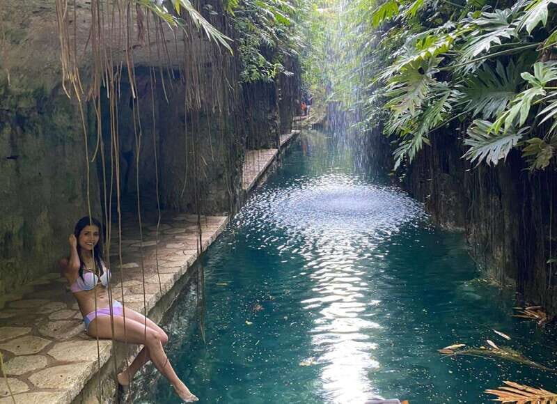 Mérida: Hacienda & Cenote Mucuyche Guided Tour - The canal moment and that cart ride through fruit plantations