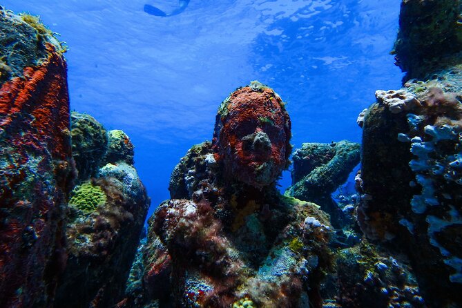 MUSA Museum and Colorful Reef 2 Tank Dive-Certified Divers - MUSA underwater museum and Manchones Reef: what you’re really looking at