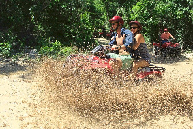 Mystic Adventure Atv and Cenote Experience from Tulum - The cave cenote swim: underground river vibes, stalactites, and safety gear