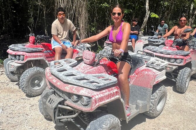 Off Road ATV Tour with Caverns, Cedral & Beach Time with Transfer - Guide energy makes the difference: Gizmo, Jorge, Claudio, Oscar, and more