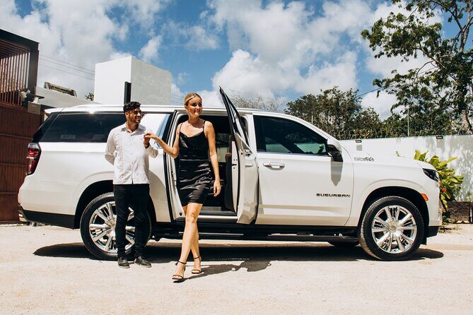 One way Private Transfer Cancun - Cancun International Airport - Price check: $55 per group up to 6 for a private ride that beats the pickup hassle