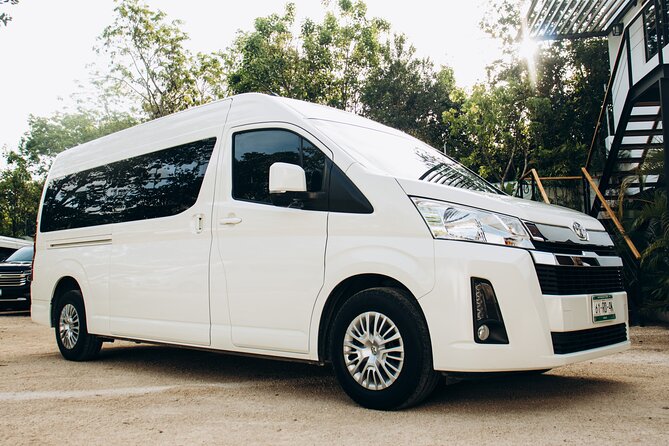 One Way Private Transfer Cancun Int Airport - Tulum Hotel Zone - What’s included: bottled water, soda, cold beer, and Wi‑Fi