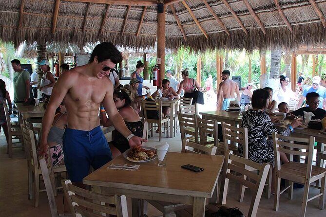 Only Adults Catamaran, Party Isla Mujeres! Departures from Cancun - Cancun to Isla Mujeres: the adults-only party setup