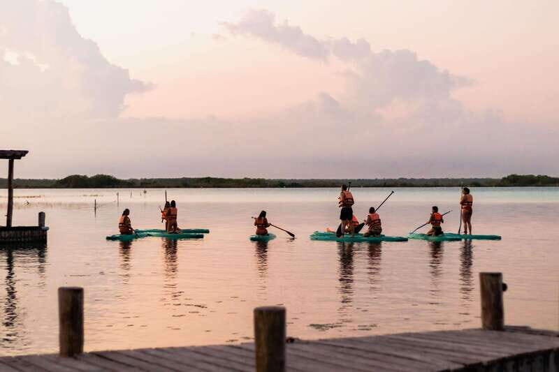 Paddleboard or kayak sunrise tour in Bacalar lagoon - Key highlights worth waking up for