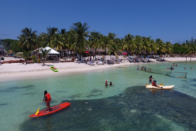 Party On Sailing Cruise to Isla Mujeres from Cancun - Isla Mujeres downtown: shopping time, photos, and the golf cart option