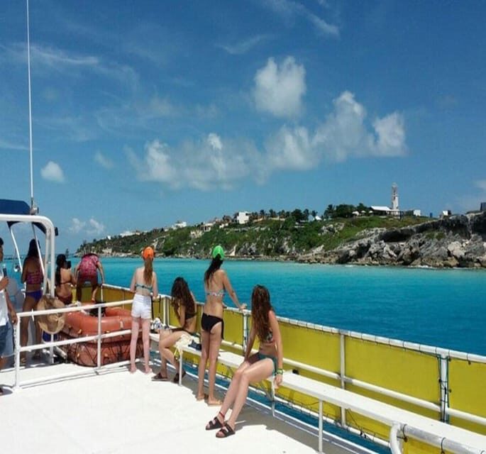 PDC: Isla Mujeres Catamaran Tour with Snorkeling - Playa Norte: the reason many people come to Isla Mujeres