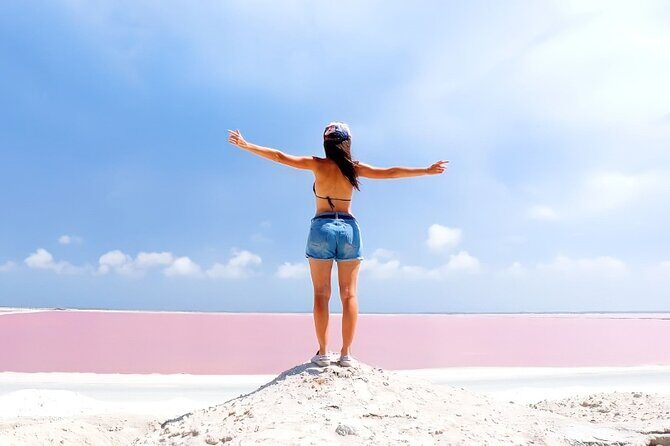 Pinktastic Lagoon Adventure Las Coloradas & Rio Lagartos from Cancun - Las Coloradas pink lagoons and the salt-making story