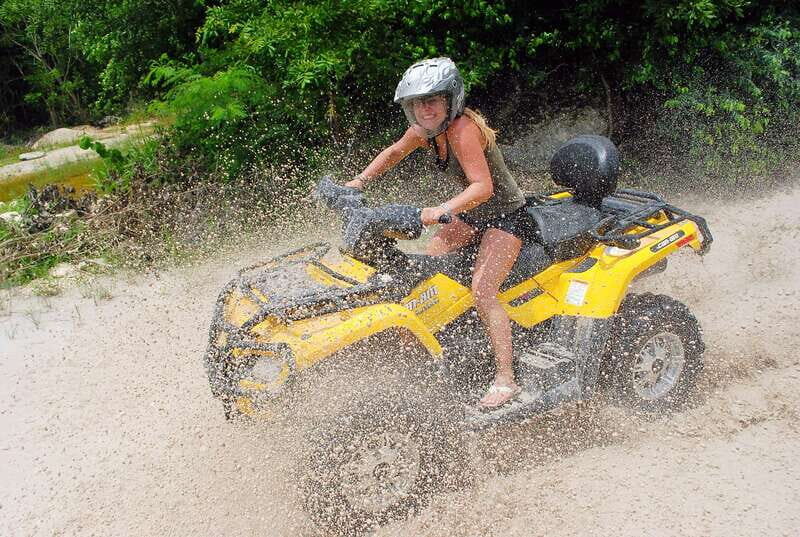 Playa del Carmen: ATV Xtreme & Zipline Experience - From Riviera Maya hotels to Aventuras Mayas HQ