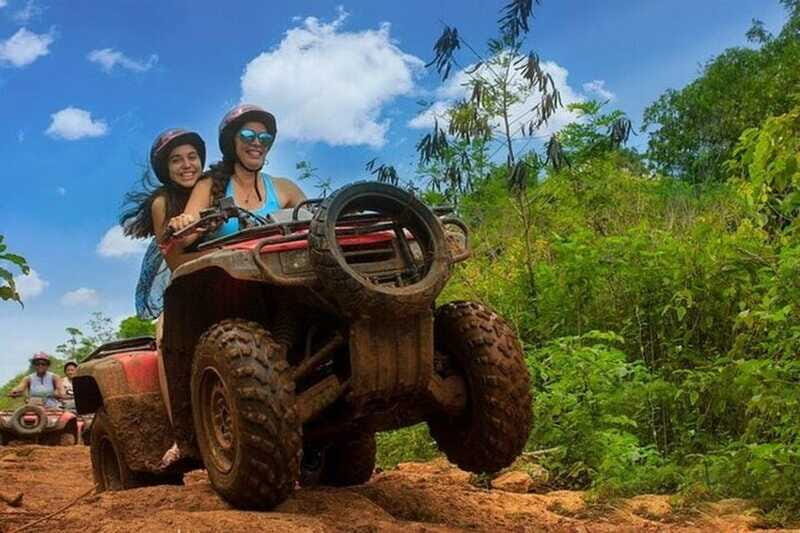 Playa del Carmen: Mayan Jungle ATV, Cenote and Zip Line - Zip line option: a quick thrill above the canopy