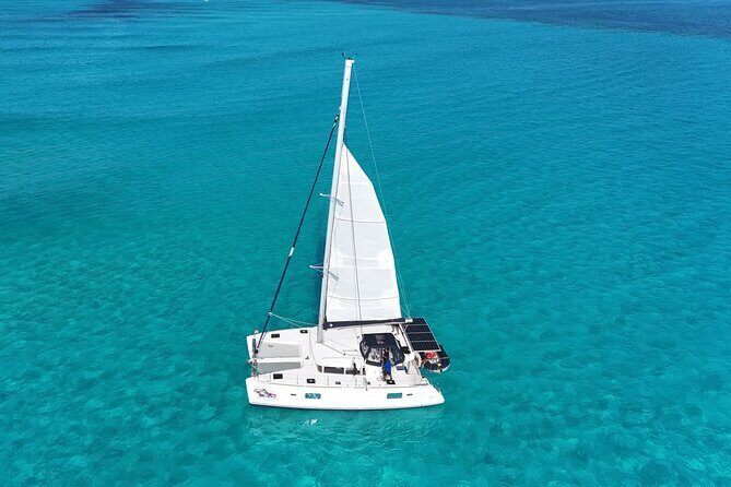 Private Catamaran Tour Super to Isla Mujeres - Snorkel time at the Meco reef and what to expect in the water