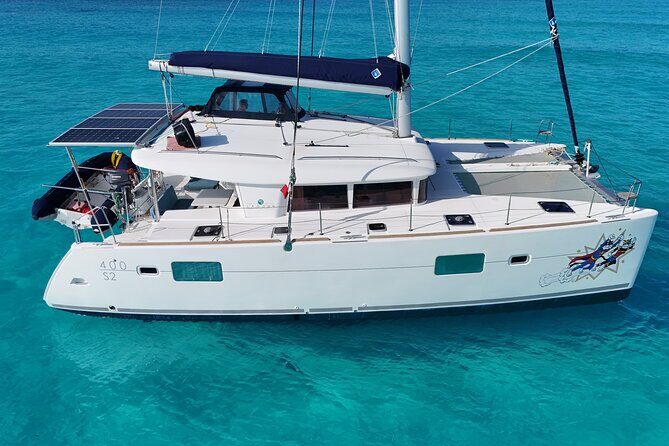 Private Catamaran Tour to Isla Mujeres - Where You Meet: Playa Tortugas and Marina Adventure Bay