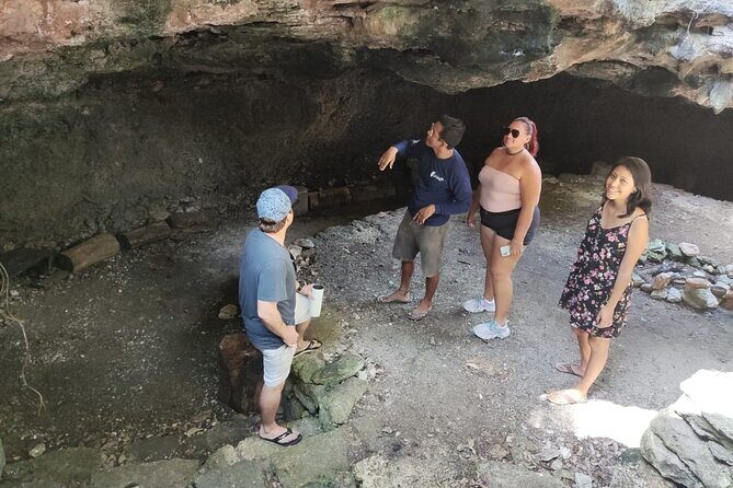 Private Cozumel Cave and Ruin Exploration Tour with Mexican Lunch - Rancho Buenavista: caves, jungle off-road, and Mayan ruins on foot