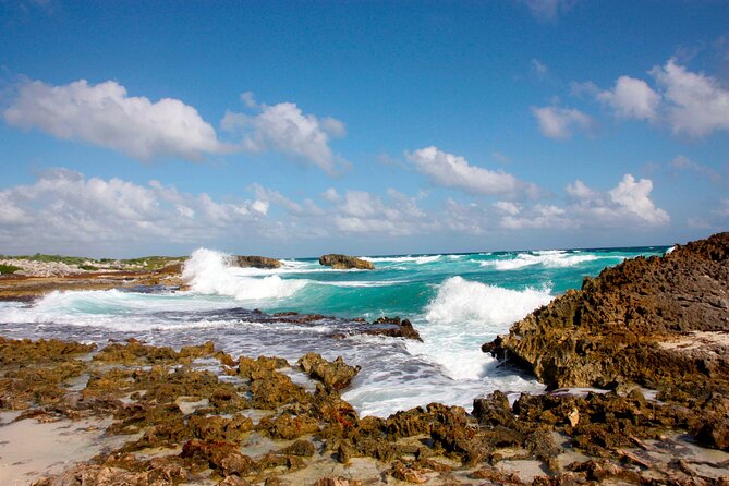 Private Cozumel Jeep and Jade Cavern Cenote Tour - Playa Chen Rio natural pool + Playa Publica San Martin views