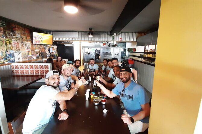 Private Evening Taco and Beer Tour with Transportation Included - The itinerary: five taco stops plus a dessert walk