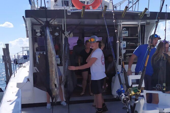 Private fishing charter Boat 48ft 12 pax Good Marlin and Sailfish - Time on the Water: 4 Hours, But Comfort Changes Everything