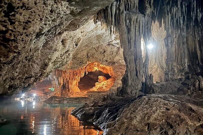 Private Half Day Tulum Ruins, Cave, Wood Sculpture with Lunch - Bahia Caribeña lunch: a practical included meal break