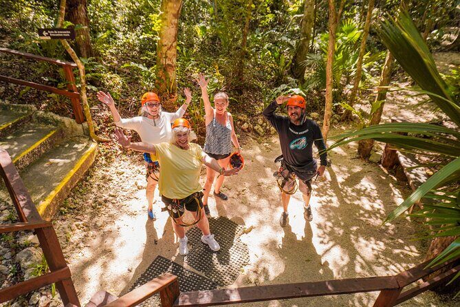 Private Jungle Adventure tour: Zipline + Rappel + Cenote - Rappel into the cenote: controlled descent, big wow factor