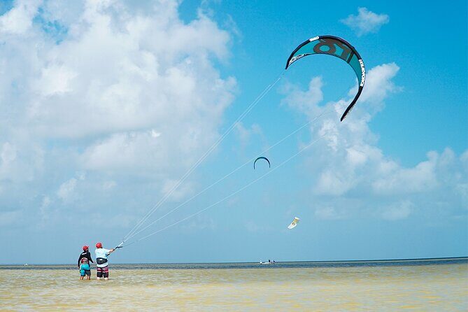 Private Kiteboarding lesson in Cancun - Jetski Transport: Less Fatigue, More Kite Time