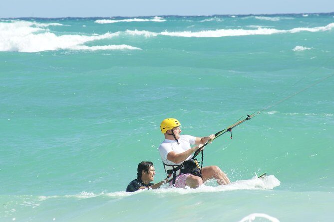 Private Kiteboarding Lesson in Tulum - Kite and Wind Theory on the Sand: the Real Safety Stuff
