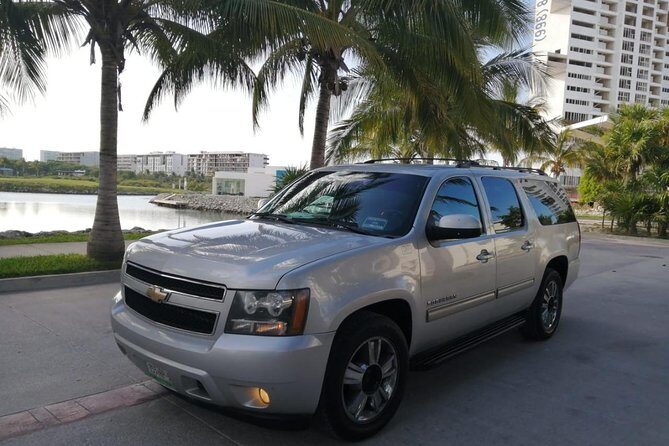 Private luxury transportation from CUN Airport to Playa del Carmen - The drive timing: 50 minutes to 1 hour 10 in real-world conditions