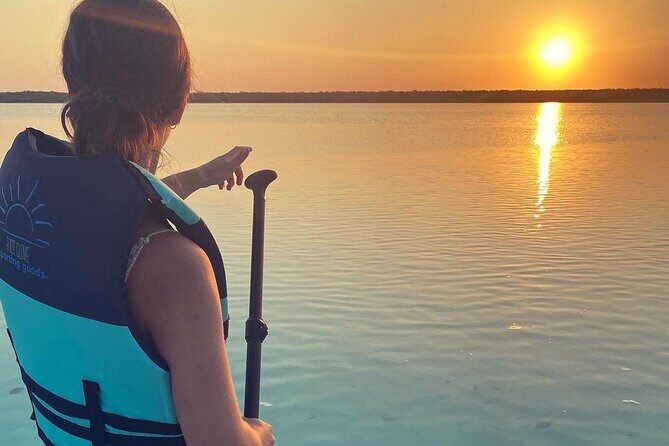 Private Paddleboard Experience in Bacalar - Stop 3: Emerald Cenote for the Big Visual Payoff
