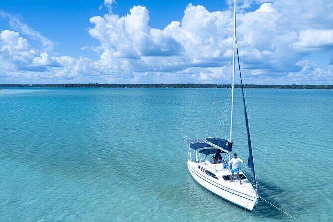 Private sailing excursions, nice spacious sailboats. - Where You Meet in Bacalar (and How to Set Yourself Up)
