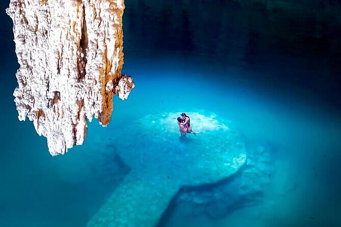 Private Tour 3 Cenotes & Valladolid Suytun Oxman Saamal Lunch - Stop 1: Cenote Xux Ha for that cave-like water feeling