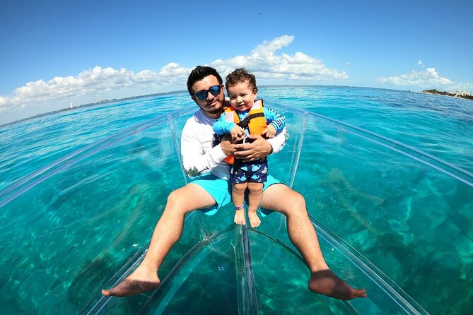 Private Tour Isla Mujeres excursion in Transparent Boat - La Cadenita: The 150-Meter Reef Run You’ll Remember