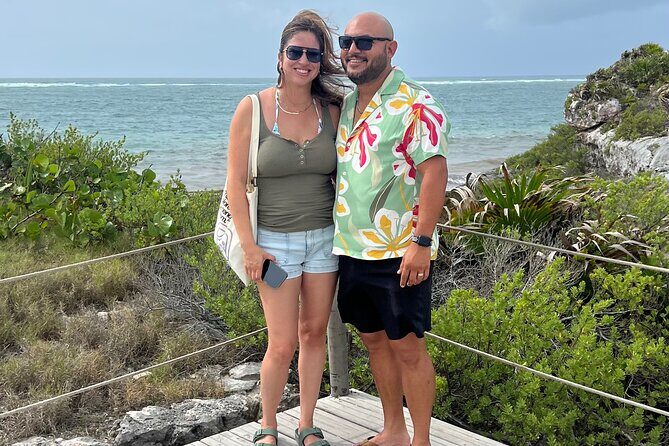 Private Tour to Tulum and Swimming with Turtles in Akumal - Entering Tulum’s ruins: El Castillo and the Caribbean-facing walls