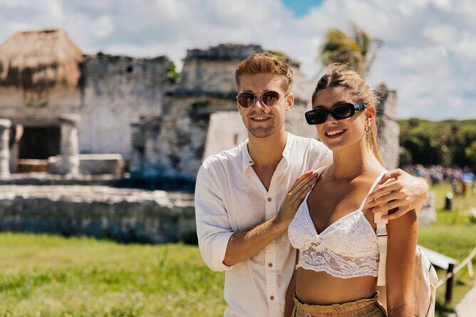 Private Tulum Day-Trip Mayan Ruins with Cenote Swim - Entering Tulum Archaeological Zone with priority access