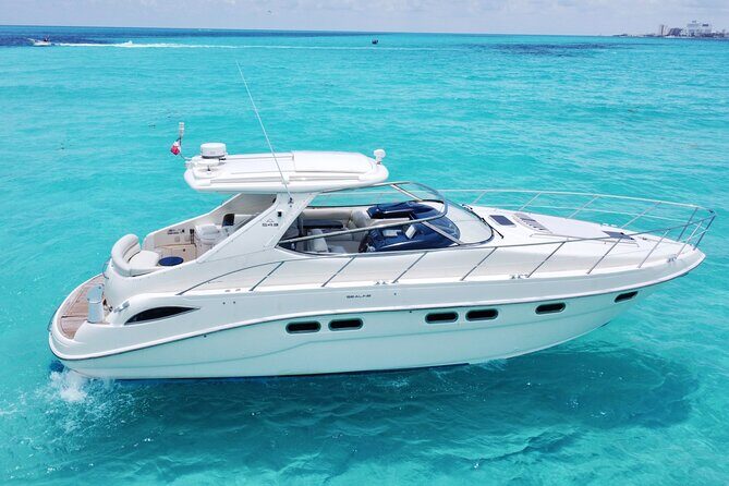 Private Yacht Rental in Cancun - What your 4 to 8 hour day looks like