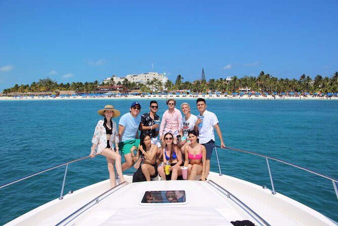 Private Yacht SEARAY SUNDANCER 60ft up to 20 pax 23P1 - Included basics: water, Coca-Cola, ice, snorkeling gear, and crew