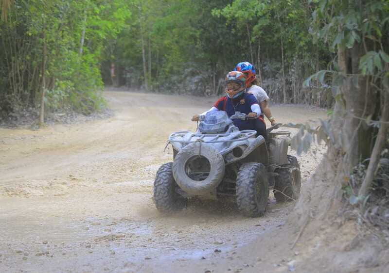 Puerto Morelos: Jungle ATV Adventure, Ziplines and Cenote - Lunch plus culture: tacos, tequila tasting, and a Mayan show