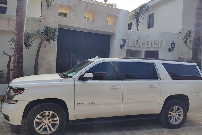 Puerto Morelos Luxury Transportation From & To Cancun Airport - Inside the luxury van: comfort, A/C, and a private group size that matters