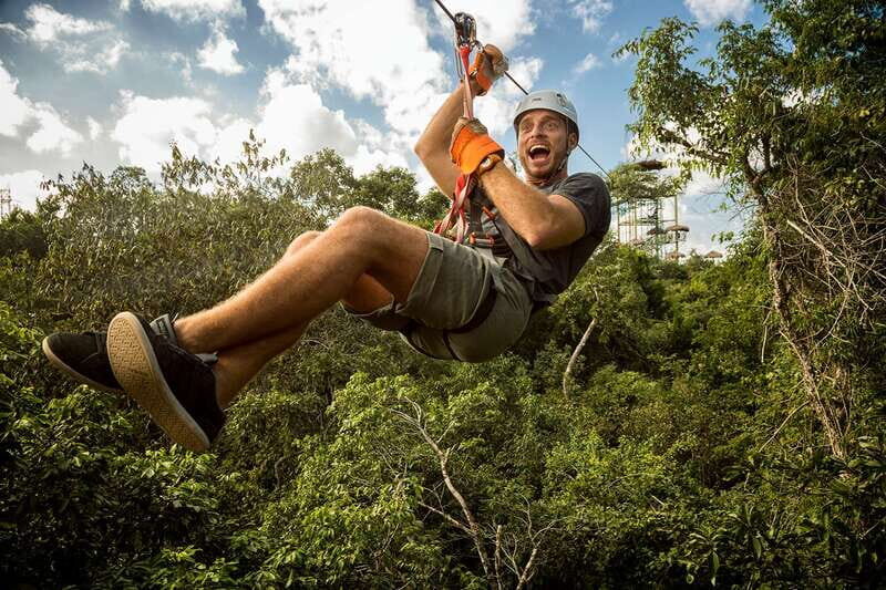 Puerto Morelos: Selvatica Jungle Zip Line Tour - ZipCycle and Bungee Swing: extra adrenaline beyond the standard lines