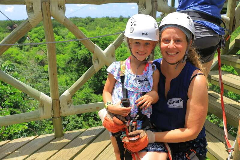 Puerto Morelos: Selvatica Jungle Zip Line Tour - Cenote swim: cool water in a natural sink, plus a spring stop