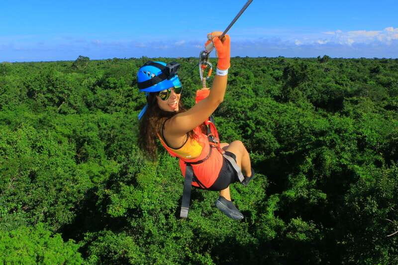 Puerto Morelos: Selvatica Jungle Zip Line Tour - The jungle zipline circuit: 10 lines and the optional AquaZip finish