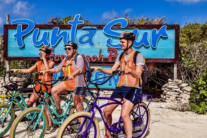 Punta Sur Eco Beach Park Electric Bike Tour in Cozumel - Beach Club Landing at Anemona del Mar: Cabana Time and a Real Meal