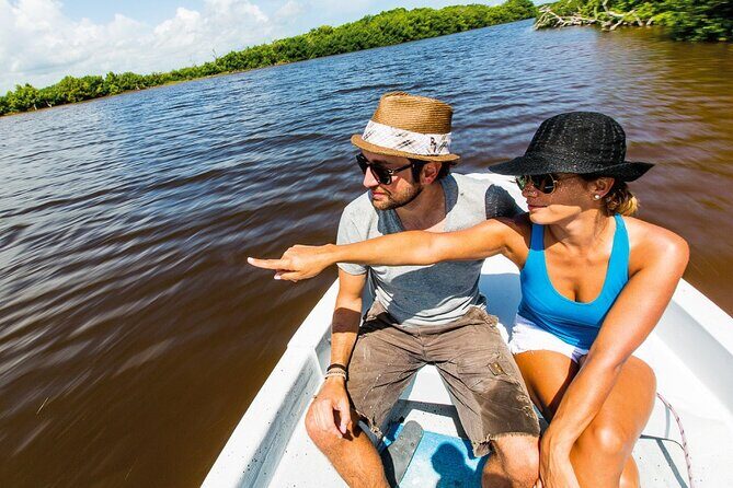Rio Lagartos, Coloradas & Cancunito Beach from Merida - Stop 1: Cancunito for Pink-and-White Views and Beach Time